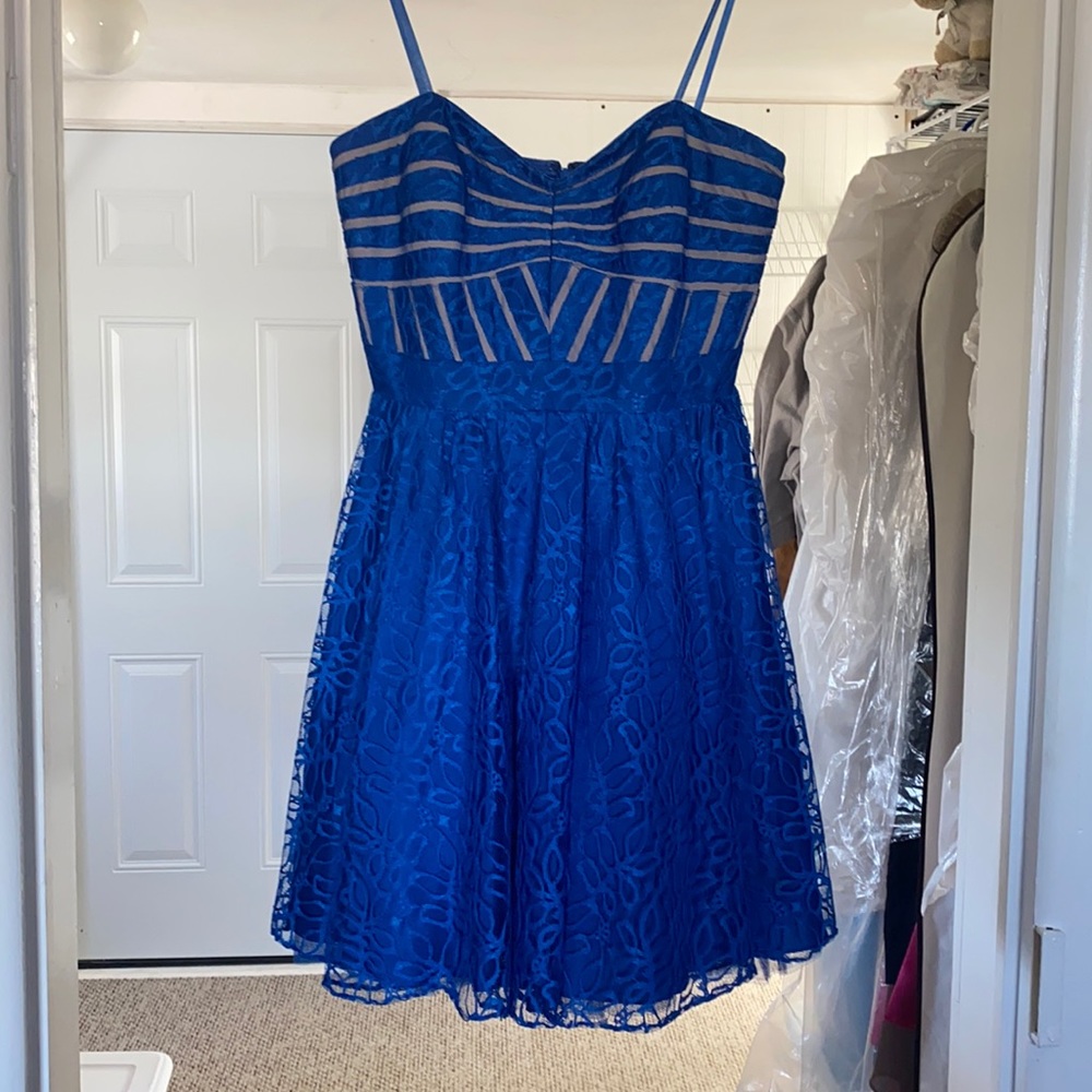 Royal Blue Cocktail Dress